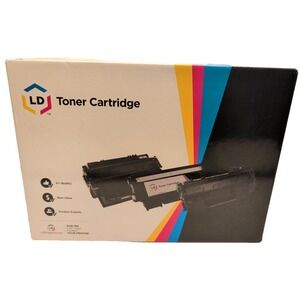 LD Toner Cartridge, Black, High Yield, Compatible with HP 55X, Canon 324 II